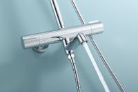 Товар: Душевая система Raglo с термостатом Хром арт-R20.26 - фото 12 Душевая система Raglo с термостатом Хром арт-R20.26 — фото 12, Душевые стойки
