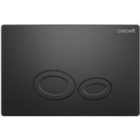 Клавиша смыва Creavit Drop Антрацит арт-GP2002.04 — фото 1, Кнопки смыва