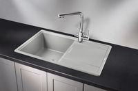 Товар: Granula-, кухонная мойка, кварц арт-7804, СЛАНЕЦ - фото 2 Granula-, кухонная мойка, кварц арт-7804, СЛАНЕЦ — фото 2, Кухонные мойки