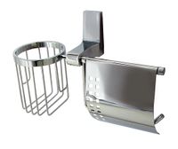 Lopau K- Держатель туалетной бумаги и освежителя арт-6059 — фото 1, Держатели туалетной бумаги