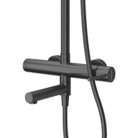 Душевая стойка со смесителем и изливом CEZARES арт-RELAX-CVD-NOP — фото 2, Душевые стойки