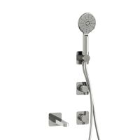 Встраиваемый комплект для ванны с лейкой и изливом арт-A4651.293.295.271.087.127 — фото 6, Смеситель для ванны