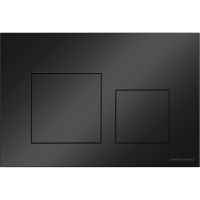 Система инсталляции для унитазов CERAMICANOVA Balance с кнопкой смыва Square, цвет черный матовый, с арт-CN121002MB — фото 12, Инсталляции для унитазов