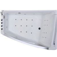 Акриловая ванна Orans 120x170 R с гидромассажем арт-65109r0 — фото 1, Акриловые ванны