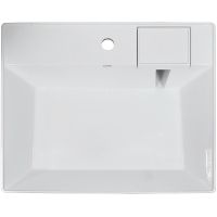 Раковина Azario Sharp 60 на стиральную машину Белая арт-CS00078298 — фото 4, Раковины на стиральную машину