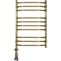 Электрический полотенцесушитель Domoterm Лаура П10 500x800 АБР EL Античная бронза арт-ЛаураП10500x800АБРEL — фото 1, Электрические полотенцесушители