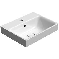 Раковина GSI Nubes 50 Белая арт-9682111 — фото 1, Раковины встраиваемые сверху