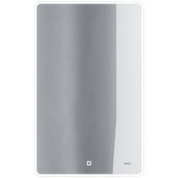 Зеркало POINT, 50x80 см, сенсорный выключатель, LED-подсветка арт-99.9026 — фото 6, Зеркала в ванную комнату