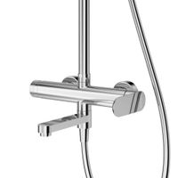 Душевая стойка со смесителем и изливом CEZARES арт-STYLUS-CVD-01 — фото 3, Душевые стойки