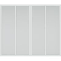 Шторка на ванну Creto Avalon 2.0 170 профиль Белый стекло прозрачное арт-SH00065 — фото 1, Шторки для ванной раздвижные