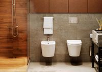 Биде подвесное AQUATEK ВЕГА , 530*360*330 мм, цвет белый арт-AQ1057-00 — фото 6, Биде подвесные