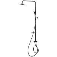 Душевая система Swedbe Hermes Черная матовая арт-5102B — фото 3, Душевые стойки