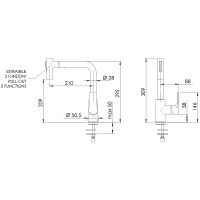 Смеситель для кухни Remer Futura Хром арт-EY81M — фото 4, Смесители для кухни