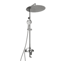 Душевой комплект со смесителем арт-A166.116.101.087.CH — фото 2, Душевые стойки