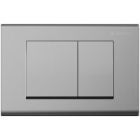 Клавиша смыва Aqueduto Quadrado Хром арт-QUA0100 — фото 1, Кнопки смыва