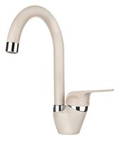 Granula- (БЕЖЕВЫЙ), СМЕСИТЕЛЬ КУХОННЫЙ арт-1024, АНТИК — фото 2, Смесители для кухни