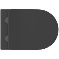 Товар: Унитаз Aqueduto Cone Plus подвесной Черный матовый с сиденьем Микролифт арт-CONT0240 - фото 4 Унитаз Aqueduto Cone Plus подвесной Черный матовый с сиденьем Микролифт арт-CONT0240 — фото 4, Подвесные унитазы