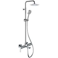 Товар: Душевая система Remer Energy Хром арт-EY34A8MPUFM25G - фото 1 Душевая система Remer Energy Хром арт-EY34A8MPUFM25G — фото 1, Душевые стойки