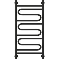 Водяной полотенцесушитель Сунержа Элегия+ 800х400 Черный матовый арт-31-0205-8040 — фото 1, Водяные полотенцесушители