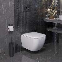 Товар: Унитаз Ambassador Forsa подвесной с сиденьем Микролифт арт-243K19002RS - фото 5 Унитаз Ambassador Forsa подвесной с сиденьем Микролифт арт-243K19002RS — фото 5, Подвесные унитазы