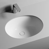 Раковина Ceramicanova Element 50 Белая арт-CN6042 — фото 1, Раковины встраиваемые снизу