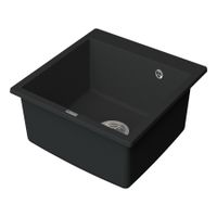 Товар: Мойка кухонная Point Арбель 51 , черный арт-PN3001B - фото 3 Мойка кухонная Point Арбель 51 , черный арт-PN3001B — фото 3, Кухонные мойки