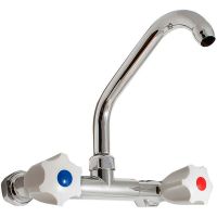 Смеситель для кухни Сантаком Хром арт-100000с — фото 1, Смесители для кухни