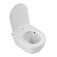 Унитаз подвесной безободковый с сиденьем CEZARES RELAX арт-CZR-3806-53-TH-TOR/SC — фото 2, Подвесные унитазы