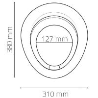 Сиденье для унитаза Ridder Junior детское Белое арт-О2005101 — фото 2, Сиденья для унитаза