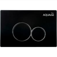 Клавиша смыва AQUAme Черная арт-AQM4101B — фото 1, Кнопки смыва