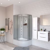 Товар: Душевая кабина Niagara Classic NG-2310-14LBKTG (120х80х210) высокий поддон(40см),стекло матовое,4 ме арт-23101424LBKTG - фото 3 Душевая кабина Niagara Classic NG-2310-14LBKTG (120х80х210) высокий поддон(40см),стекло матовое,4 ме арт-23101424LBKTG — фото 3, Душевые кабины