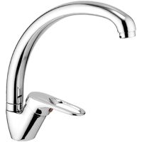 Смеситель для кухни Ledeme H37 4137-ВL Хром арт-504218 — фото 1, Смесители для кухни