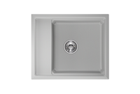 Granula-KS- (БЕЛЫЙ), кухонная мойка, кварц арт-6004, АРКТИК — фото 3, Кухонные мойки