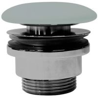 Донный клапан GSI Spares click-clack Cenere Opaco арт-PVC17 — фото 1, Донные клапаны