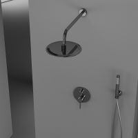 Душевая система Sancos Select Хром арт-SC3003CH — фото 8, Встраиваемые душевые комплекты