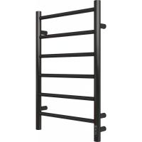 Электрический полотенцесушитель Grois Черный матовый арт-Laura GR-131 400x 700 П6 RAL9005 R — фото 1, Электрические полотенцесушители