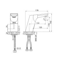 Смеситель для раковины Iddis Pulse Хром глянцевый арт-PULSBS1i86 — фото 2, Смесители для раковины