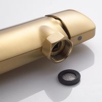 Товар: Душевая система Rose R39G Золото матовое арт-R3936G - фото 6 Душевая система Rose R39G Золото матовое арт-R3936G — фото 6, Душевые стойки