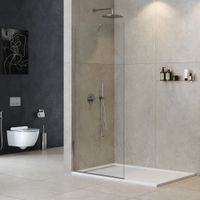 Душевая перегородка универсальная арт-LIBERTA-L-1-TB-105-C-Cr — фото 1, Душевые перегородки