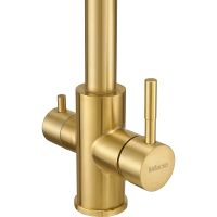 Смеситель для кухни Milacio Ultra Золото брашированное арт-MCU.553.GD — фото 5, Смесители для кухни