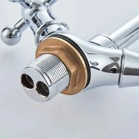 Смеситель для кухни Ledeme H19 4319-3L Хром арт-535860 — фото 8, Смесители для кухни