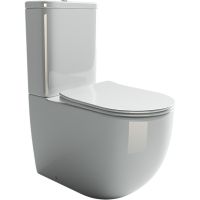 Товар: Унитаз компакт Ceramicanova Mia Rimless без бачка и с сиденьем Микролифт арт-CN1801-B - фото 1 Унитаз компакт Ceramicanova Mia Rimless без бачка и с сиденьем Микролифт арт-CN1801-B — фото 1, Напольные унитазы