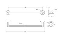 Товар: Полотенцедержатель CEZARES арт-RELAX-TH-50-BORO - фото 2 Полотенцедержатель CEZARES арт-RELAX-TH-50-BORO — фото 2, Полотенцедержатели