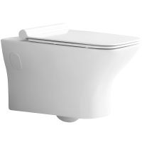 Унитаз BelBagno Romano подвесной без сиденья арт-BB248CHR-SM — фото 1, Подвесные унитазы