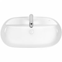 Раковина Bond 80 Белая глянцевая арт-S01-800 — фото 2, Раковины накладные