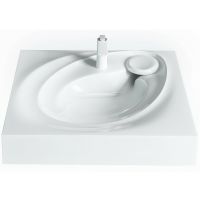 Раковина Maretti Valentina 60 на стиральную машину Белая арт-VA13SM98-844 — фото 2, Раковины на стиральную машину