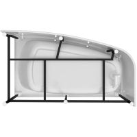 Акриловая ванна Radomir Рона 158x90 L без гидромассажа арт-1-01-0-1-1-343 — фото 12, Акриловые ванны