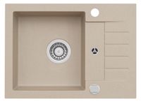 Мойка для кухни ALVEUS GRANITAL GENESIS AMARO 30 G55 580x420x140 арт-1134166.0 — фото 1, Кухонные мойки