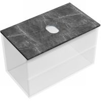 Столешница для ванной комнаты SANCOS 800х460 , арт. арт-TT80A1 — фото 10, Столешницы под раковину