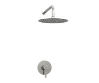 Встраиваемый комплект для душа с верхней душевой насадкой арт-A12497 — фото 3, Встраиваемые душевые комплекты